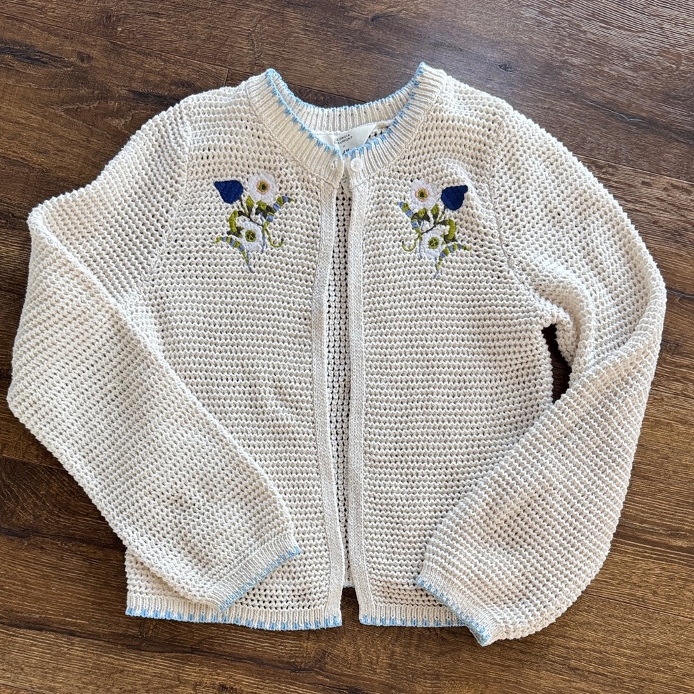 H&M Cream Knit Sweater